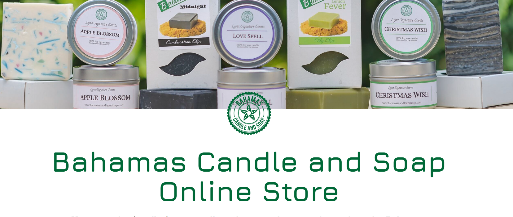 Bahamas Candle and Soap Online Store